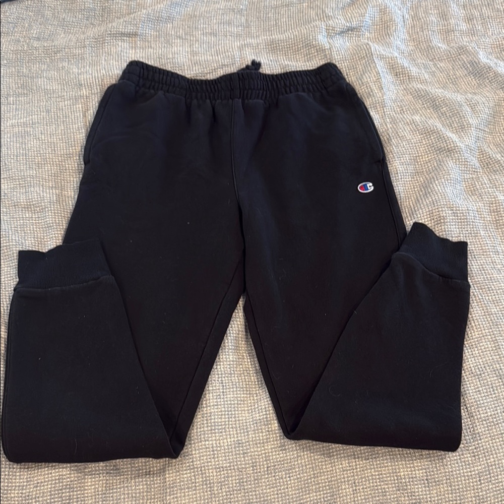 Champion Black Sweatpants Relaxed Fit Joggers